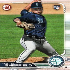 Justus Sheffield (Seattle Mariners) 2019 Topps/Bowman RC Series Card - Number 12